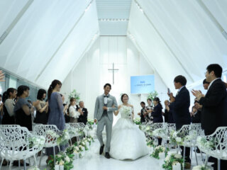【ウエディングレポート】全員で楽しむ！同窓会のような1日-挙式編-