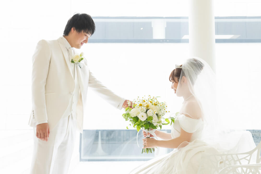 【ウェディングレポート】大切なゲストと笑顔溢れるSummerWedding°˖✧ -挙式編-